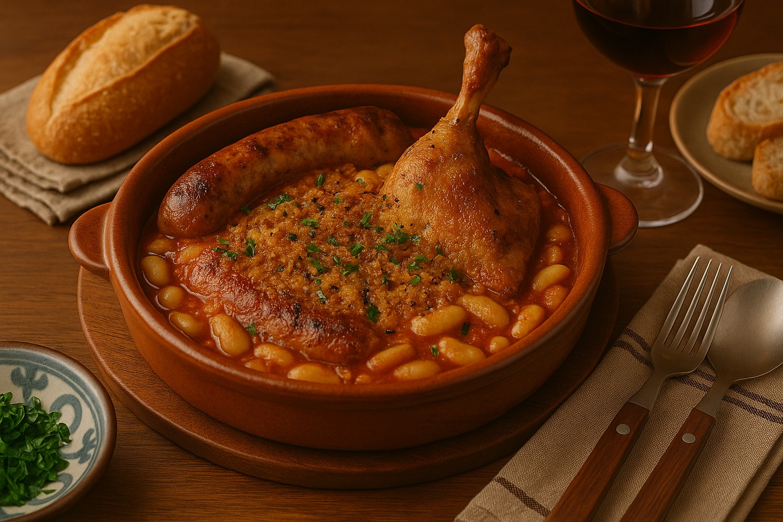 【フランス】お肉と豆の旨味がギュッ！【カスレ】